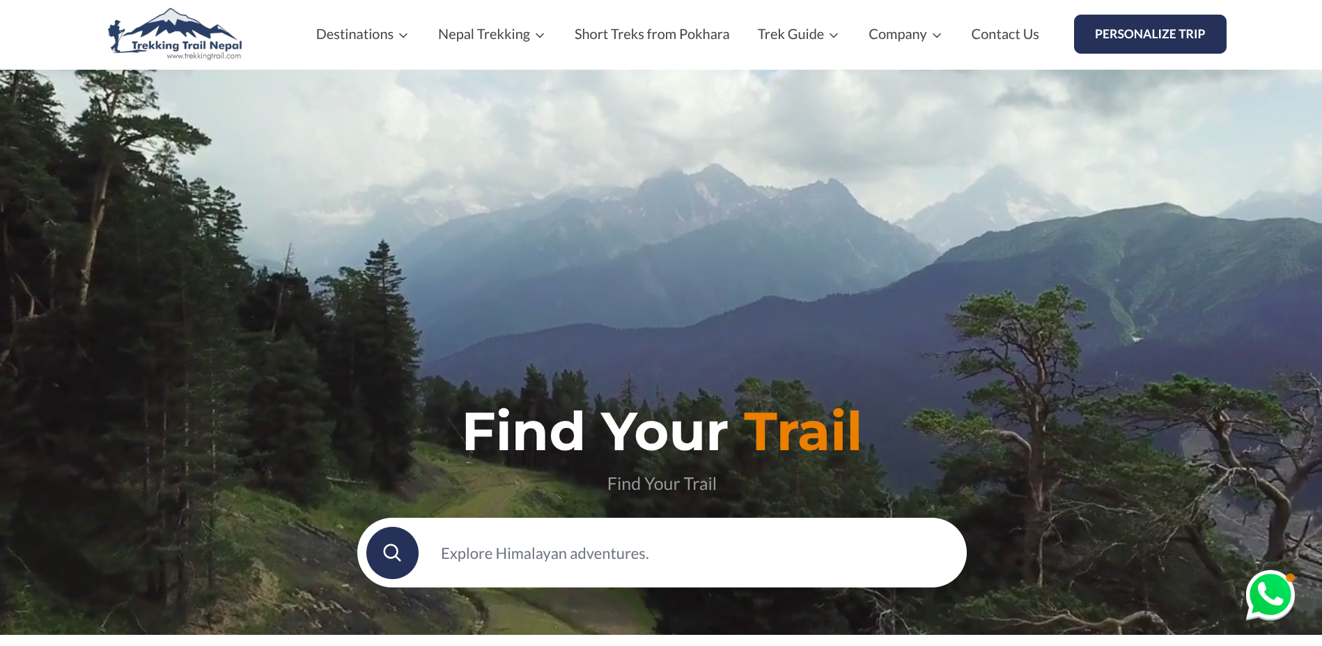 Trekking Trail Nepal